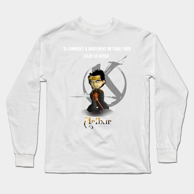 He's slowly starting to piss me off this one too! Long Sleeve T-Shirt by Panthox